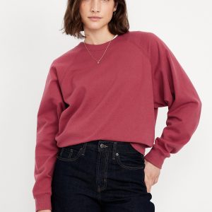 SoComfy Oversized Raglan Sweatshirt