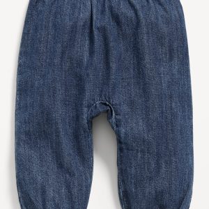 Pull-On Chambray Pants for Baby