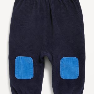 Pull-On Corduroy Knee Patch Pants for Baby