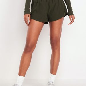 Mid-Rise StretchTech Run Shorts -- 3-inch inseam