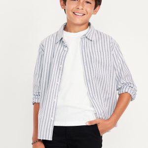 Lightweight Oxford School Uniform Shirt for Boys