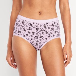 High-Waisted Everyday Brief Cotton Underwear