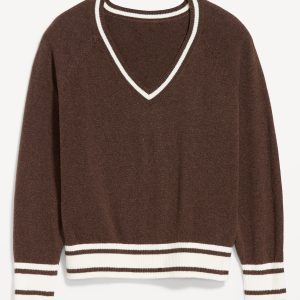 SoSoft Loose V-Neck Sweater