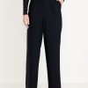 High-Waisted SleekTech Trouser Pants