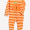 Printed 2-Way-Zip Sleep & Play Footed One-Piece for Baby