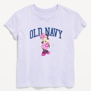 Disney© Minnie Mouse Logo-Graphic T-Shirt for Girls