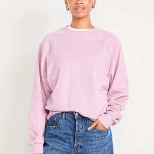 SoComfy Oversized Raglan Sweatshirt