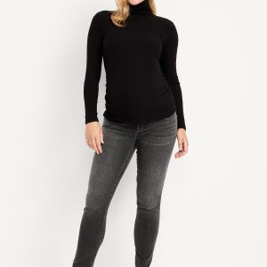 Maternity Full-Panel Vintage Slim Jeans